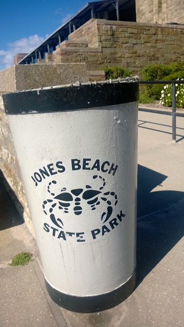Jones Beach Garbage Can