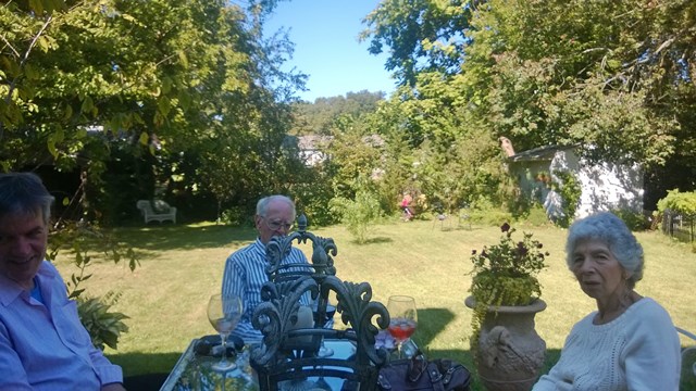 Lunch at Alan and David's