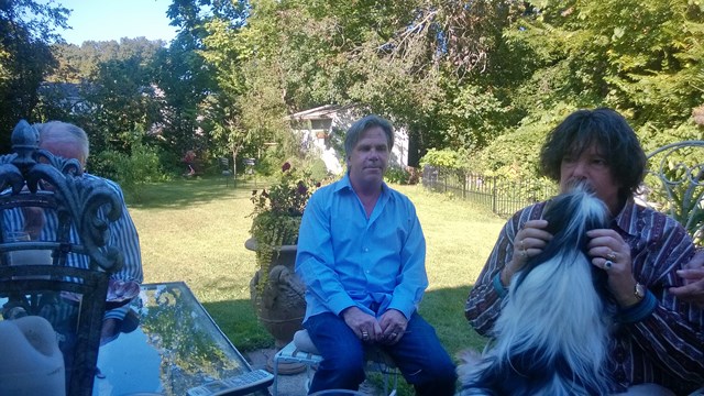 Lunch at Alan and David's