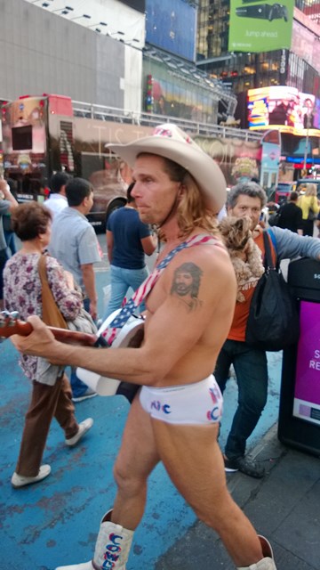 The Naked Cowboy